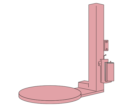 Envolvedora de palets semiautomática modelo i200